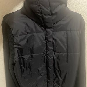 Turtle neck puffer jacket